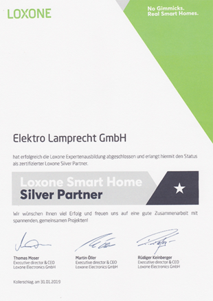 Silver Partner Zertifikat